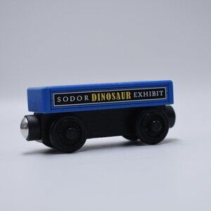 Thomas and Friends Sodor Dinosaur Exhibit Wooden Railway Train Car 2012